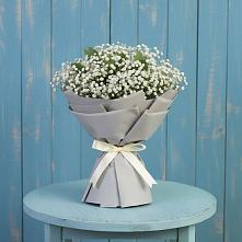 Букет цветов из:  Гипсофила в Архангельском Воронежской области