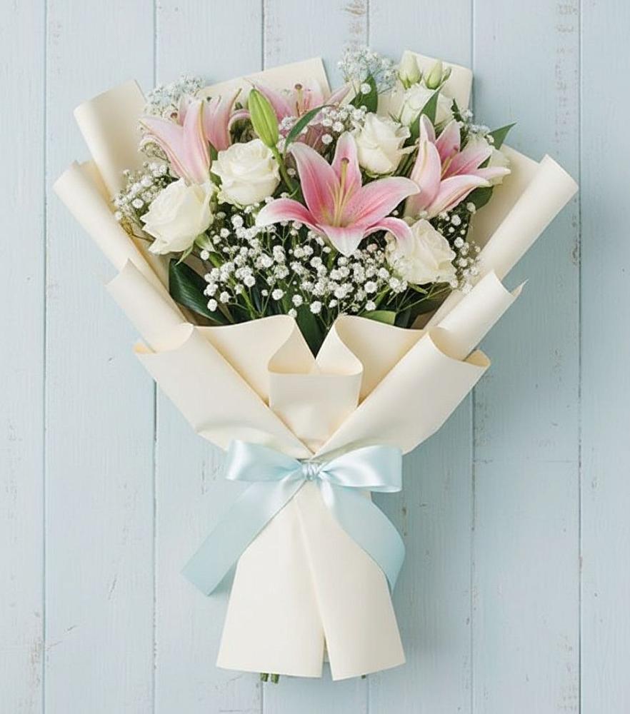 Букет цветов из: Лилии в Архангельском Воронежской области