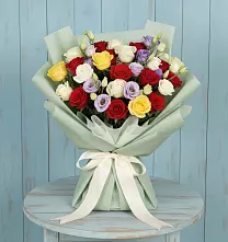 Букет цветов из:  Розы #REPLACE_PRED# Архангельском Воронежской области