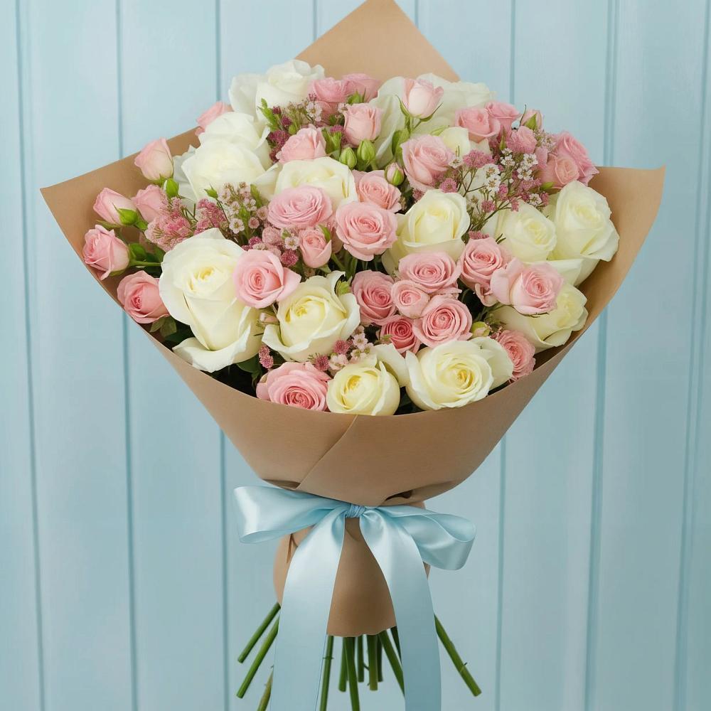 Букет цветов из: Розы в Архангельском Воронежской области