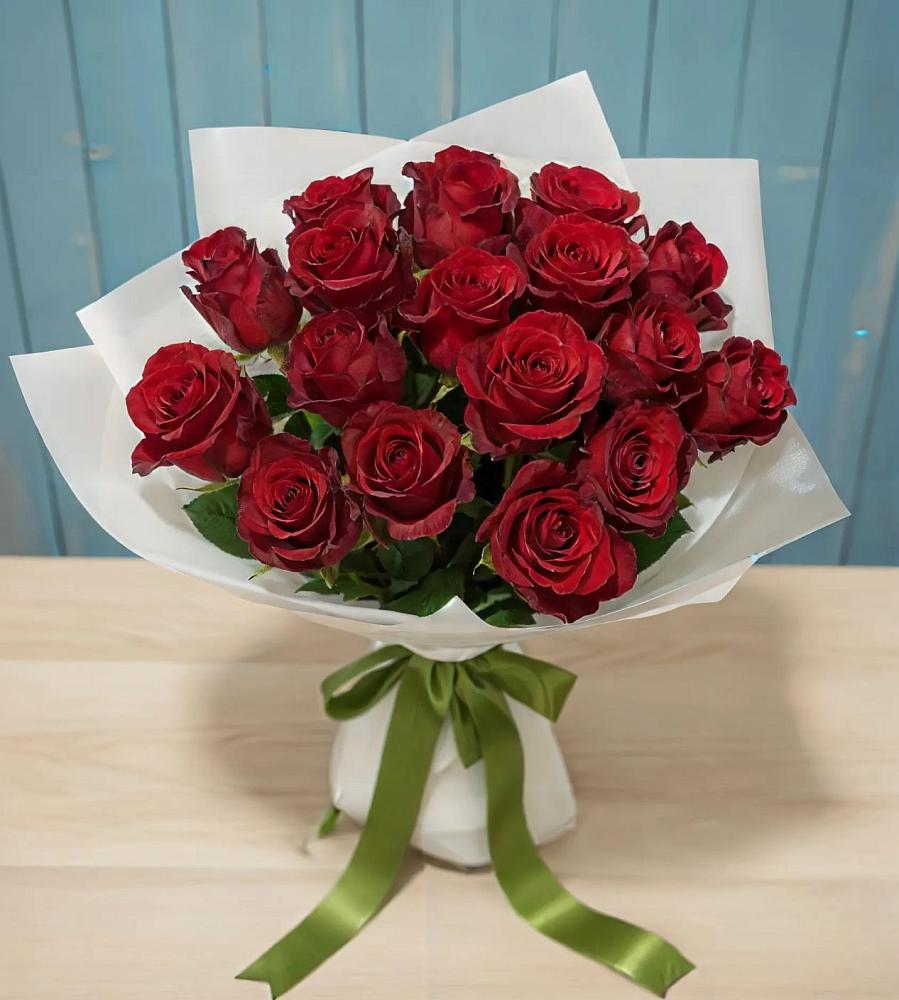 Букет Красные розы в Архангельском Воронежской области