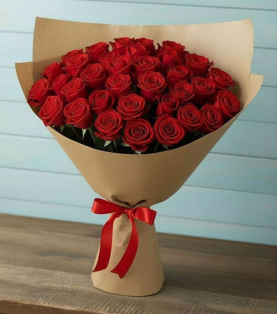 Букет Красные розы Милано в Архангельском Воронежской области