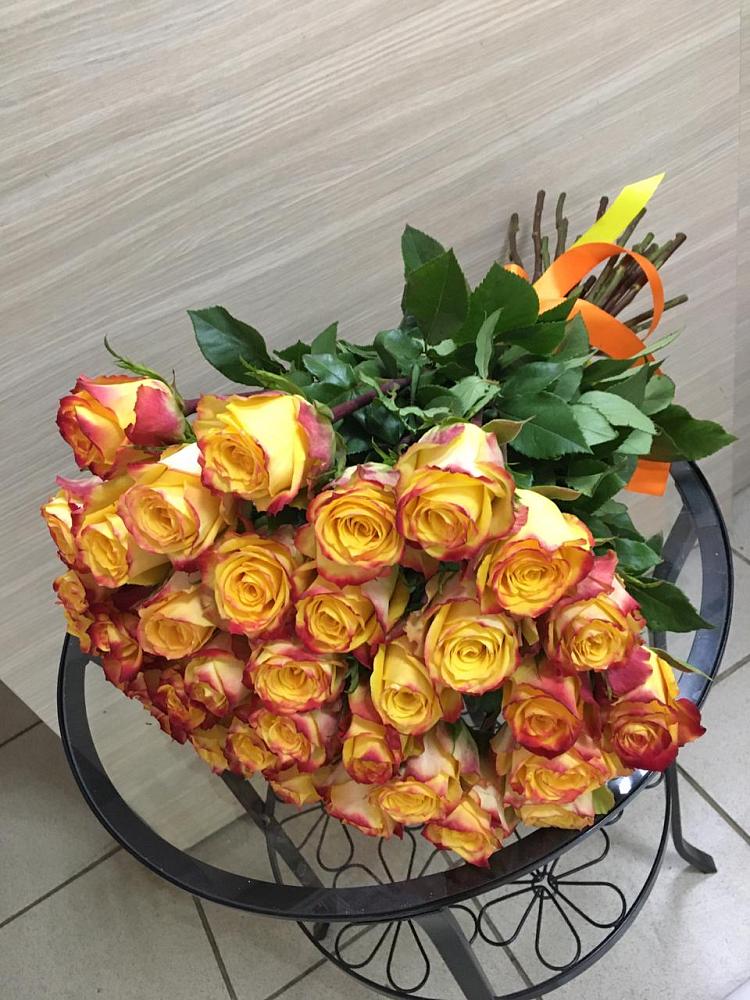 Букет Желтые розы в Архангельском Воронежской области