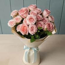 Букет Розовый шарм в Архангельском Воронежской области