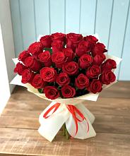 Букет 29 Красных роз в Архангельском Воронежской области