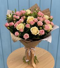 Букет цветов из:  Розы в Архангельском Воронежской области