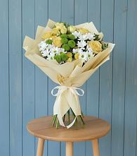 Букет цветов из:  Хризантемы и Розы #REPLACE_PRED# Архангельском Воронежской области