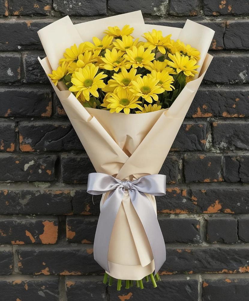 Букет цветов из: Хризантемы в Архангельском Воронежской области