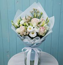 Букет цветов из:  Розы и Лизиантусы #REPLACE_PRED# Архангельском Воронежской области