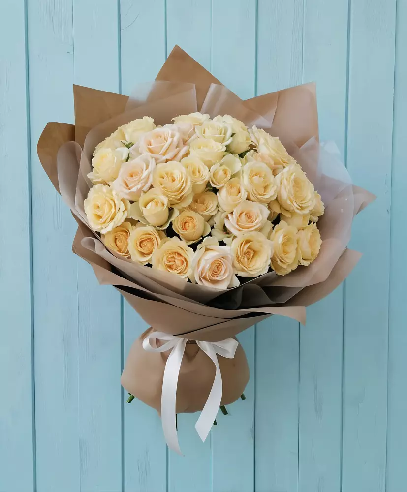 Букет Кремовое облако в Архангельском Воронежской области