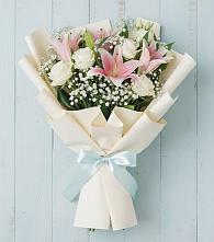 Букет цветов из:  Лилии в Архангельском Воронежской области