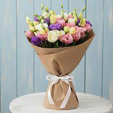 Букет цветов из:  Лизиантусы в Архангельском Воронежской области