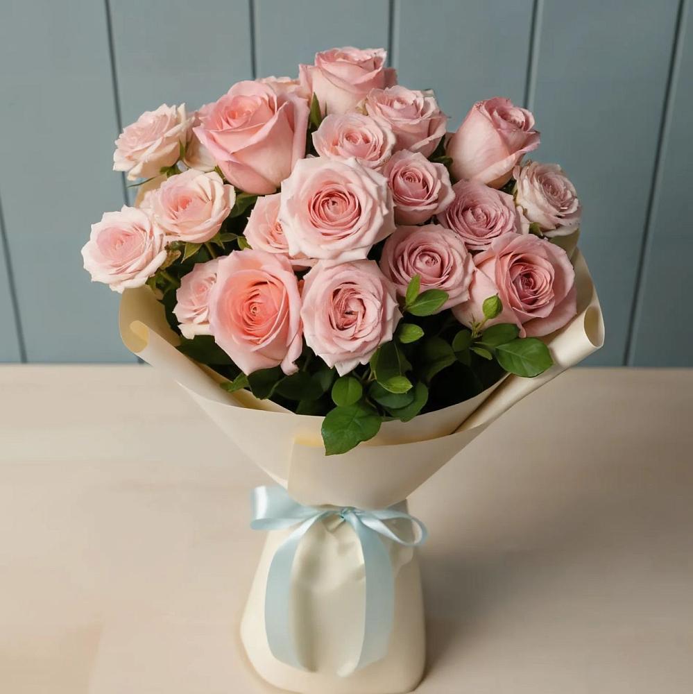 Букет Розовый шарм в Архангельском Воронежской области