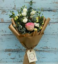 Букет цветов из:  Розы и Лизиантусы #REPLACE_PRED# Архангельском Воронежской области